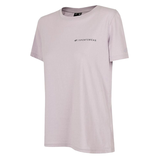 4F Dames t-shirt met rugprint UTPP1581_violet large