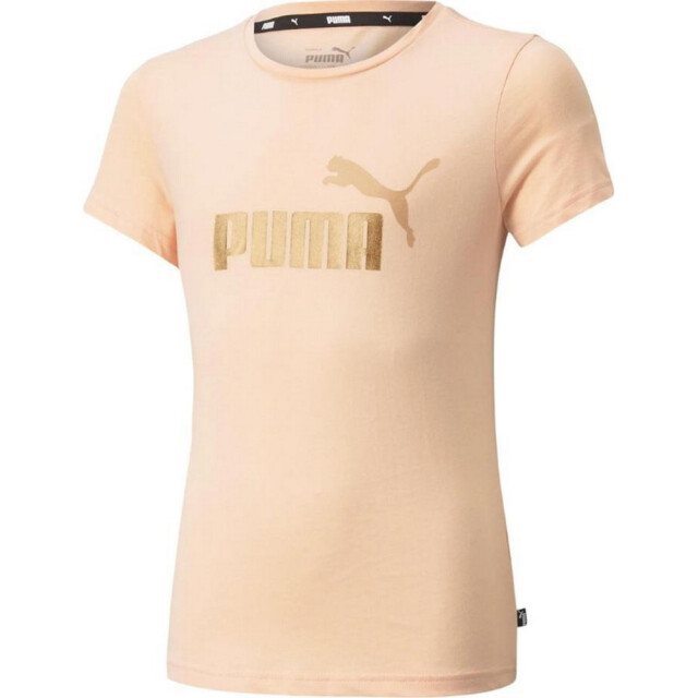 Puma Kinder/kids essentials+ logo t-shirt UTPP1521_orange large