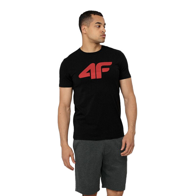 4F Heren h4l22-tsm353 t-shirt UTPP1520_black large