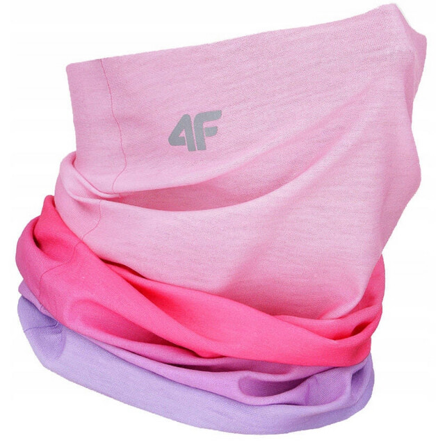 4F Kinder/kids f027 nekwarmer (set van 2) UTPP1495_blackpink large