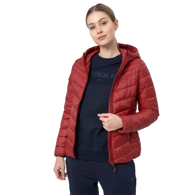 4F Dames gewatteerd jasje UTPP1451_red large