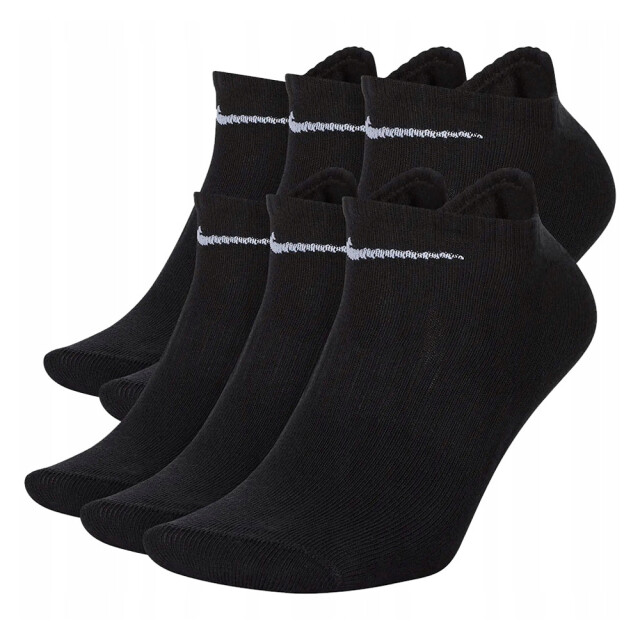 Nike Heren lichtgewicht everyday no-show sokken (set van 6) UTPP1428_black large