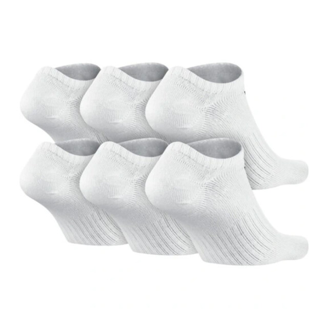 Nike Heren lichtgewicht everyday no-show sokken (set van 6) UTPP1428_white large