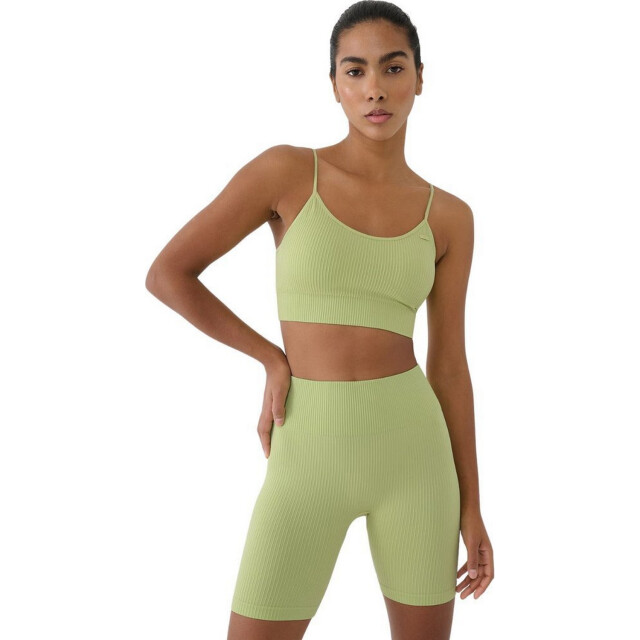 4F Dames wss25usbaf151 naadloze sportbeha met lage ondersteuning UTPP1330_green large
