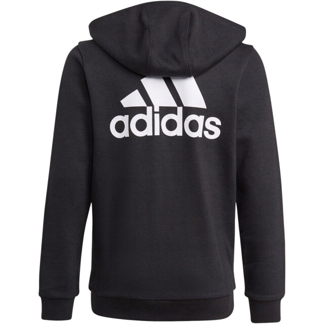 Adidas Kinder/kids essentials full zip hoodie UTPP1328_black large