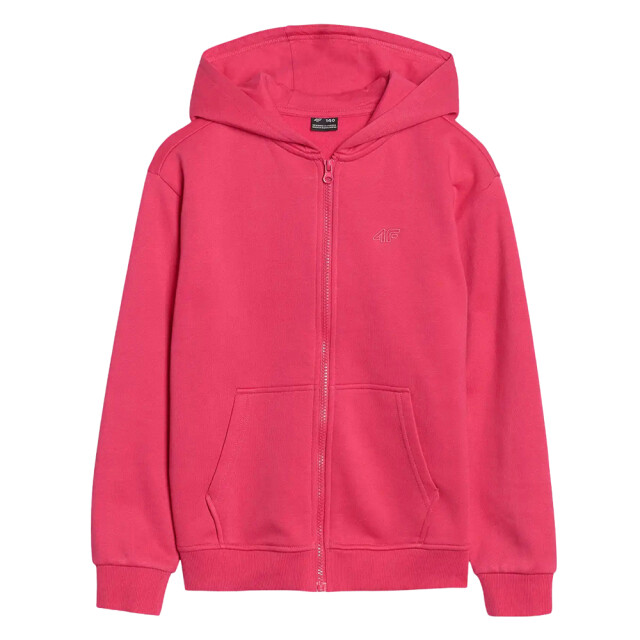 4F Meisjes f1853 full zip hoodie UTPP1254_pink large