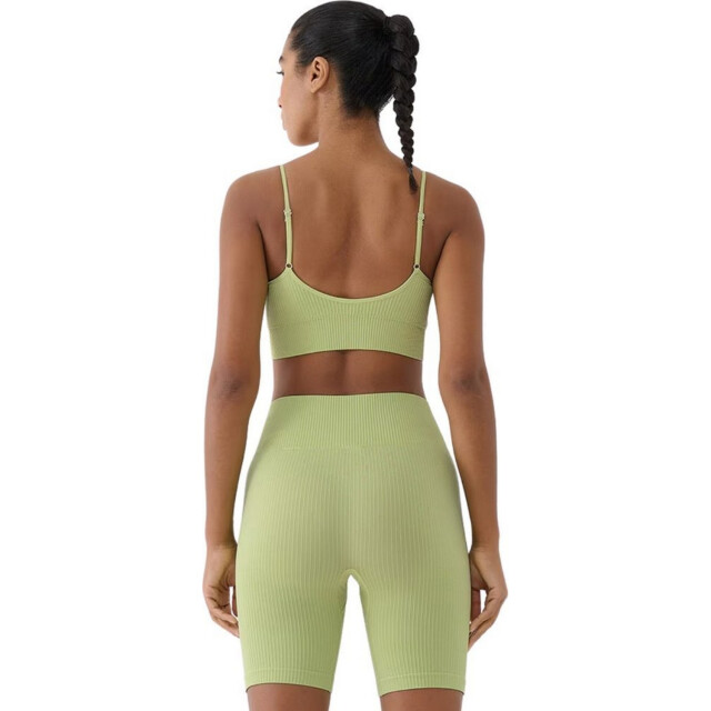4F Dames wss25usbaf151 naadloze sportbeha met lage ondersteuning UTPP1330_green large