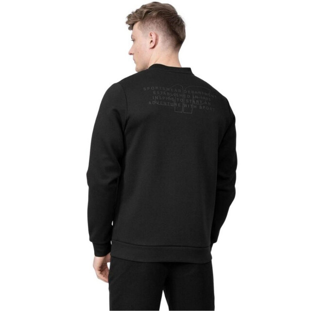 4F Effen heren sweatshirt UTPP1286_black large