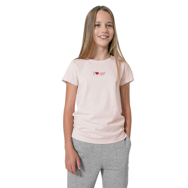 4F Kinderen/kinderen hjz22 t-shirt UTPP1224_pink large