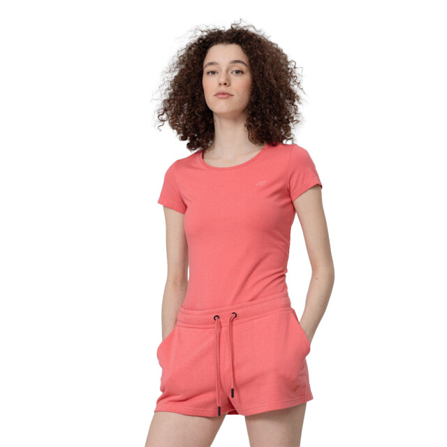 4F Dames duidelijk t-shirt UTPP1305_coral large