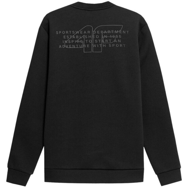 4F Effen heren sweatshirt UTPP1286_black large