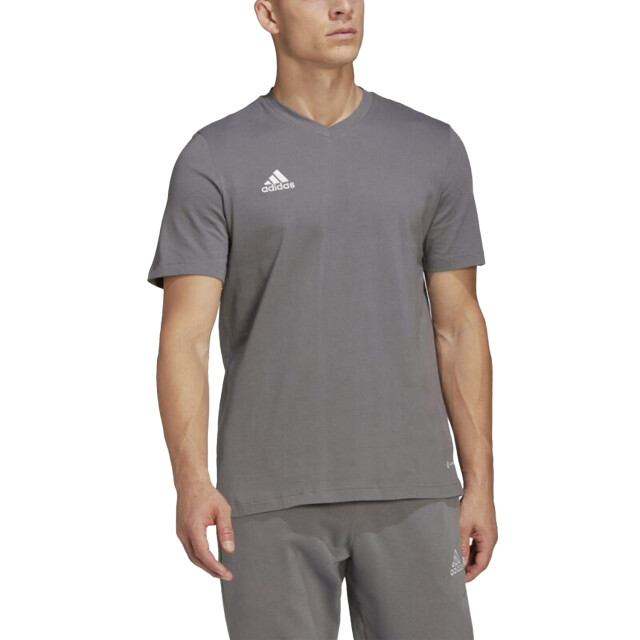 Adidas Heren entrada 22 katoenen t-shirt UTPP1131_greysilver large