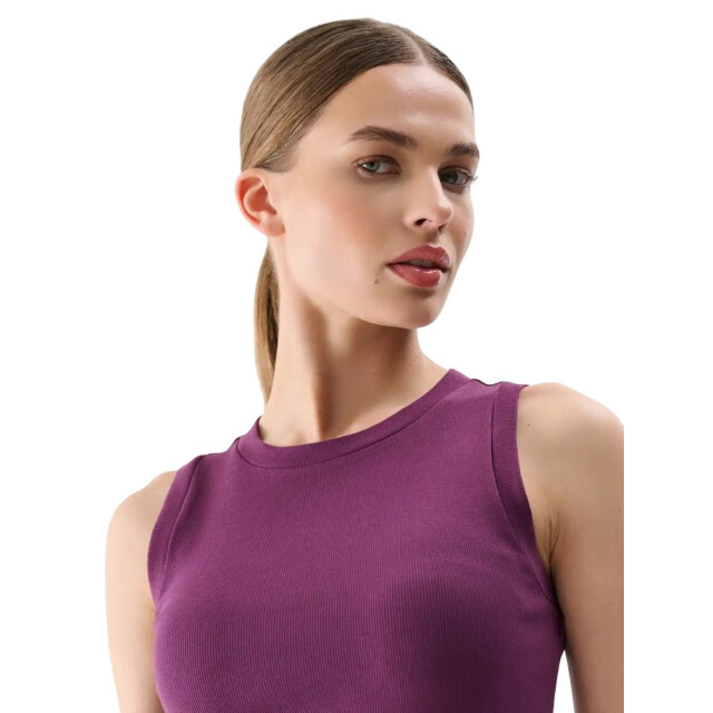 4F Dames f132 mouwloze tanktop UTPP1273_violet large
