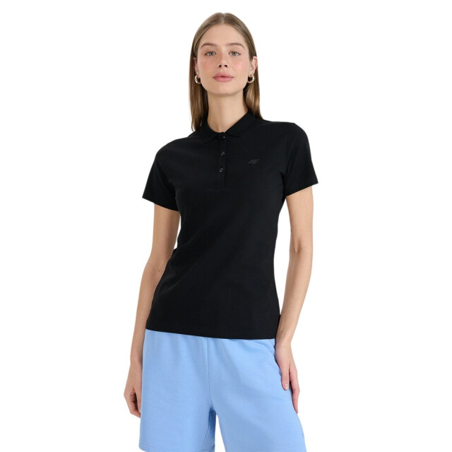 4F Dames f514 slim poloshirt UTPP1280_black large