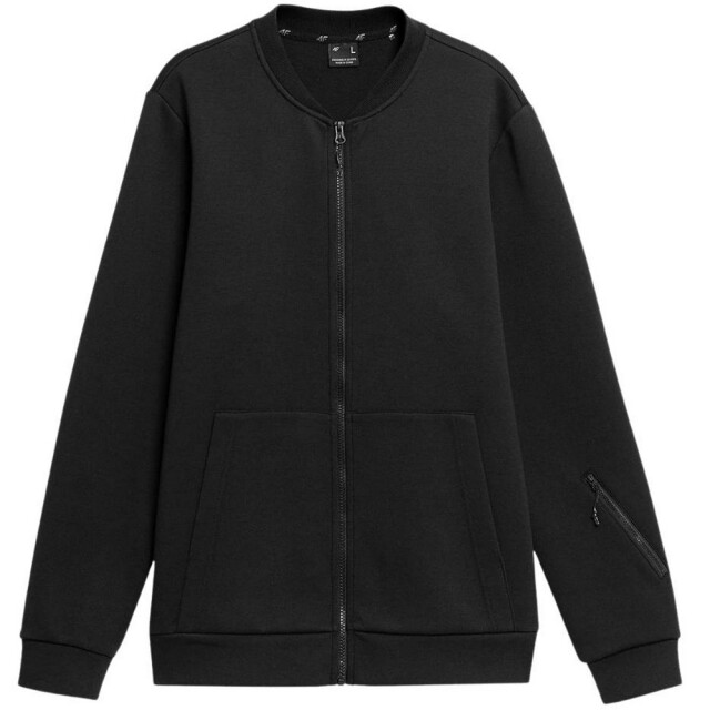 4F Effen heren sweatshirt UTPP1286_black large