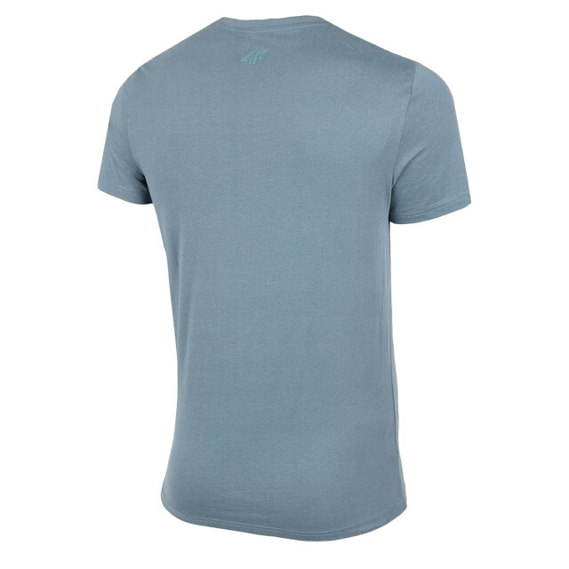 4F Heren t-shirt met opdruk UTPP1294_blue large
