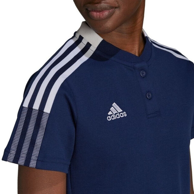 Adidas Heren tiro 21 poloshirt UTPP1085_navyblue large