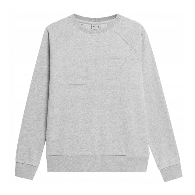 4F Dames logo sweatshirt UTPP112_greysilver large
