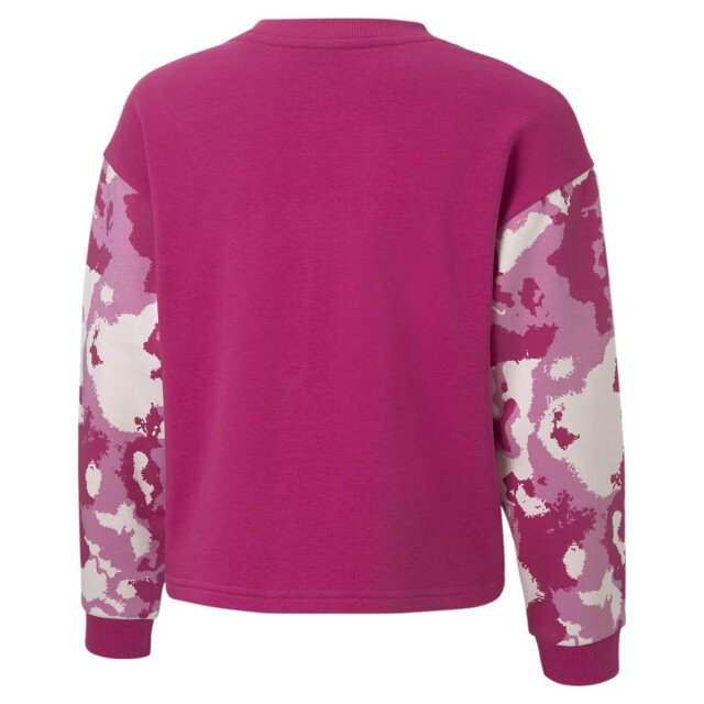 Puma Kinder/kids alpha crew sweatshirt UTPP1070_pink large