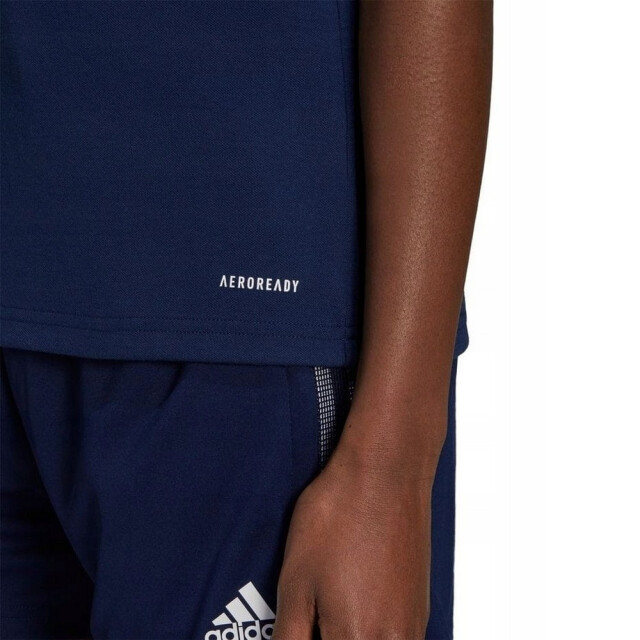 Adidas Heren tiro 21 poloshirt UTPP1085_navyblue large