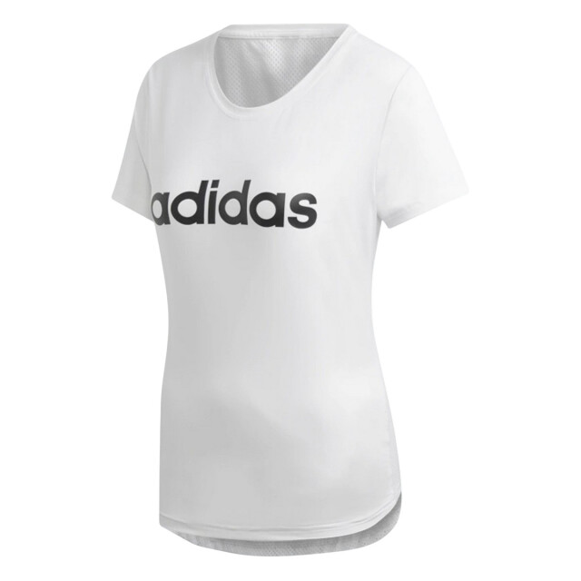 Adidas Dames logo t-shirt UTPP1064_white large