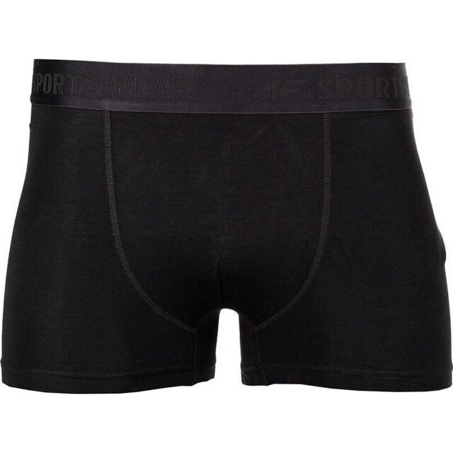 4F Heren aw23ubxsm027 boxershorts (set van 2) UTPP1153_blackred large