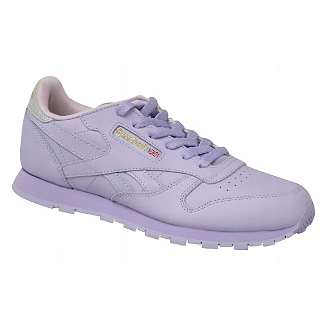 Reebok Kinderen/kinderen classic tdc leren trainers UTPP1004_violet large