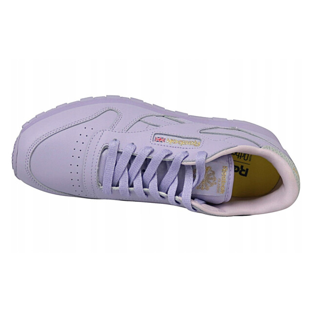 Reebok Kinderen/kinderen classic tdc leren trainers UTPP1004_violet large