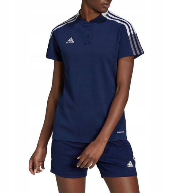 Adidas Heren tiro 21 poloshirt UTPP1085_navyblue large