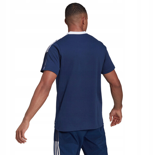 Adidas Heren tiro 21 poloshirt UTPP1017_navyblue large