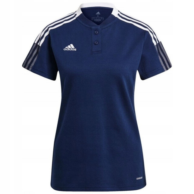 Adidas Heren tiro 21 poloshirt UTPP1085_navyblue large