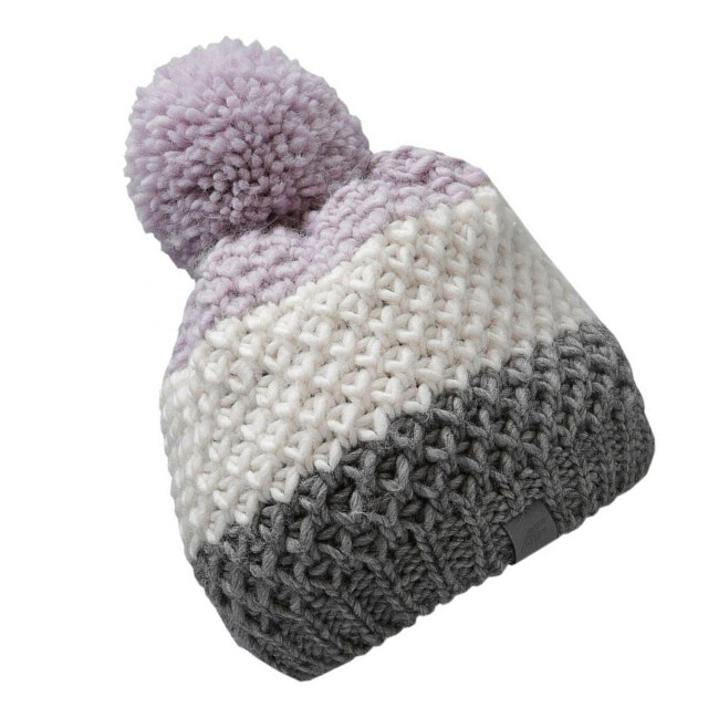 4F Kinder/kinder pom pom muts UTPP1101_violet large