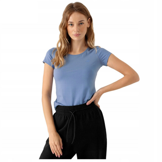 4F Dames h4l22 t-shirt UTPP1165_blue large 4F Dames h4l22 t-shirt UTPP1165_blue large