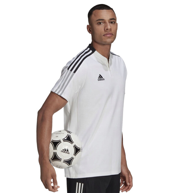 Adidas Heren tiro 21 poloshirt UTPP1017_white large