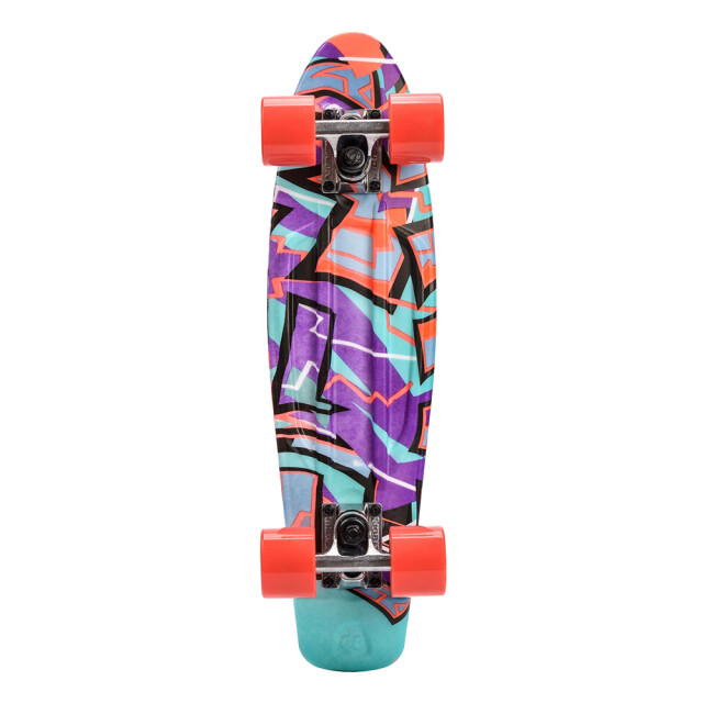Meteor Plastic graffiti skateboard UTPP1026_multicoloured large