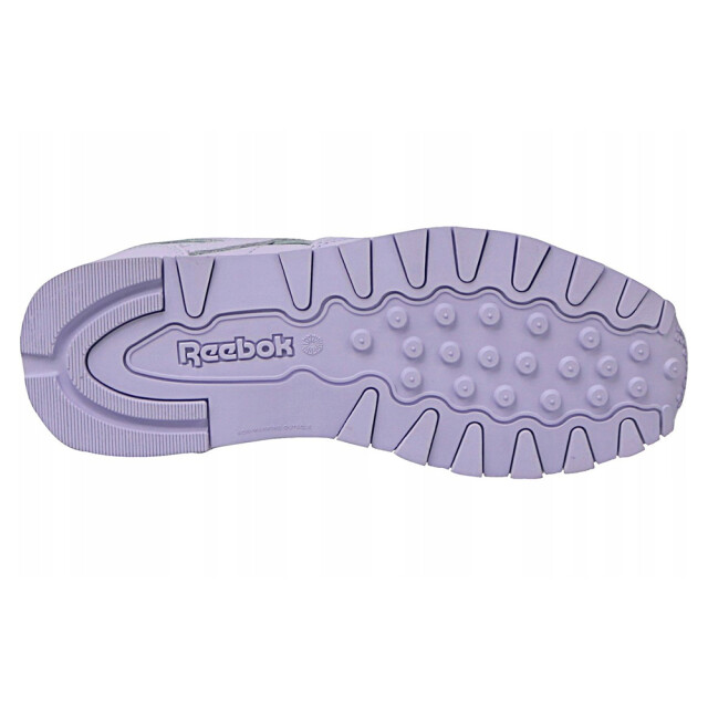 Reebok Kinderen/kinderen classic tdc leren trainers UTPP1004_violet large
