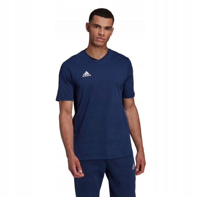Adidas Heren entrada 22 t-shirt UTPP922_navyblue large