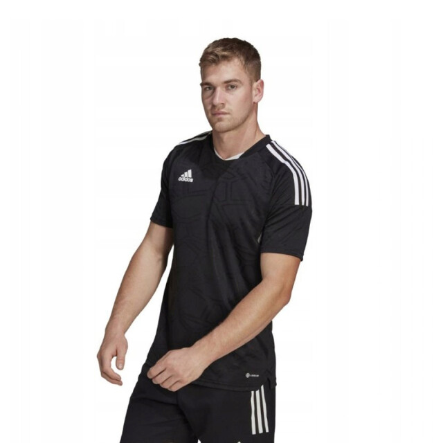 Adidas Heren condivo 22 v hals t-shirt UTPP939_black large