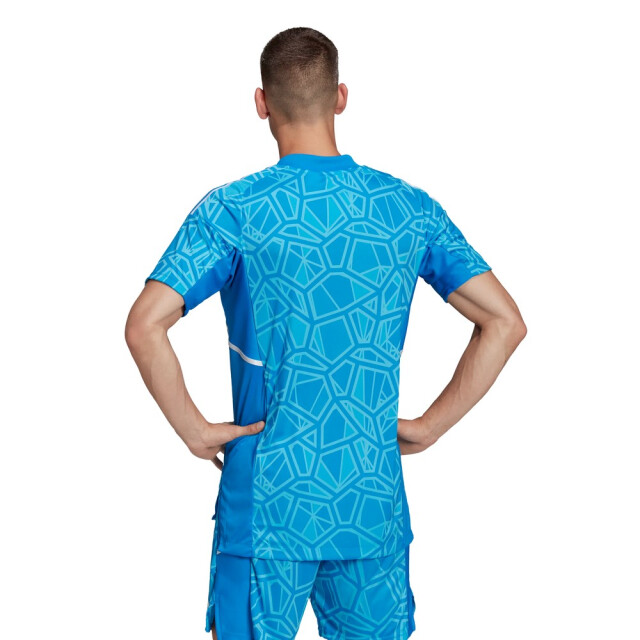 Adidas Heren condivo 22 keepershirt met korte mouwen UTPP832_blue large