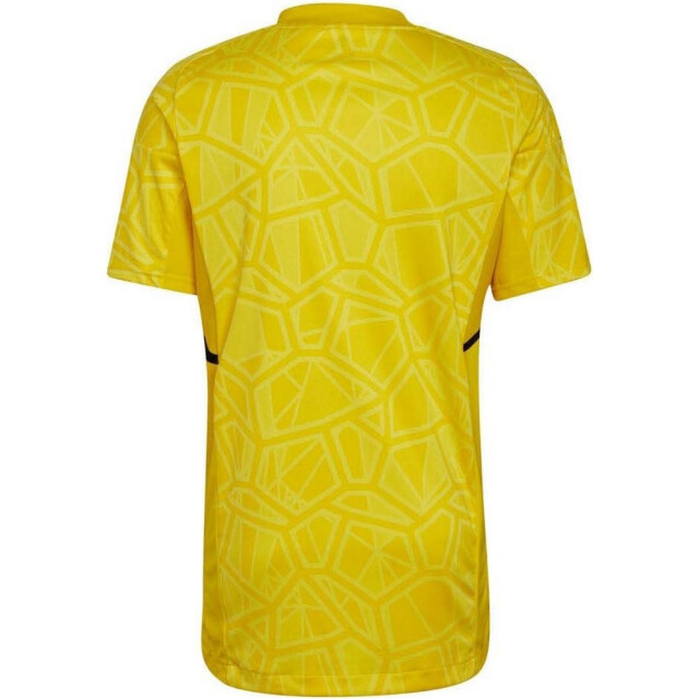 Adidas Heren condivo 22 keepershirt met korte mouwen UTPP832_yellow large
