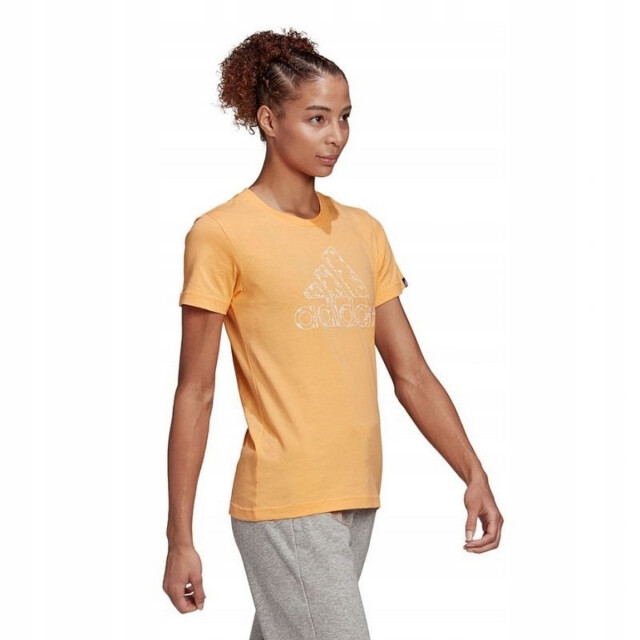 Adidas Dames bloemen t-shirt UTPP920_yellow large