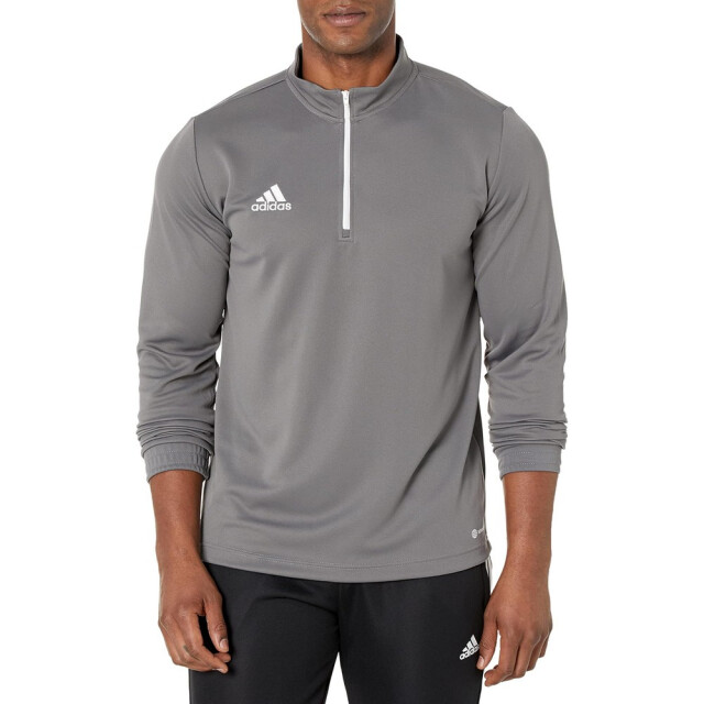 Adidas Heren entrada 22 sweatshirt met halve rits UTPP845_grey large