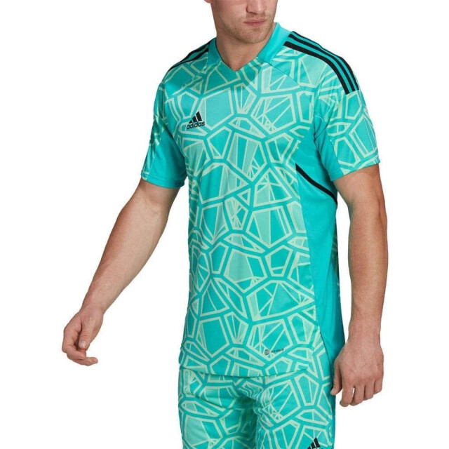 Adidas Heren condivo 22 keepershirt met korte mouwen UTPP832_green large