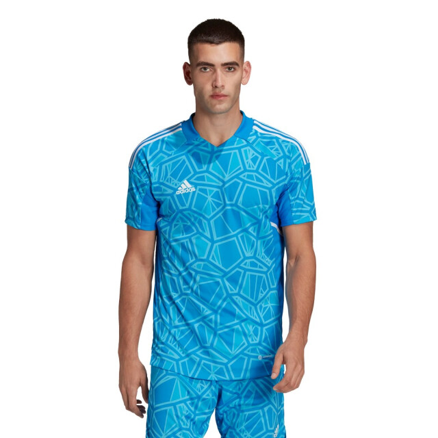 Adidas Heren condivo 22 keepershirt met korte mouwen UTPP832_blue large