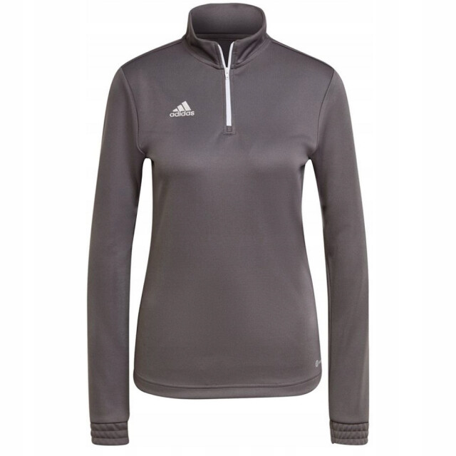 Adidas Dames entrada 22 sweatshirt met kwart ritssluiting UTPP760_grey large