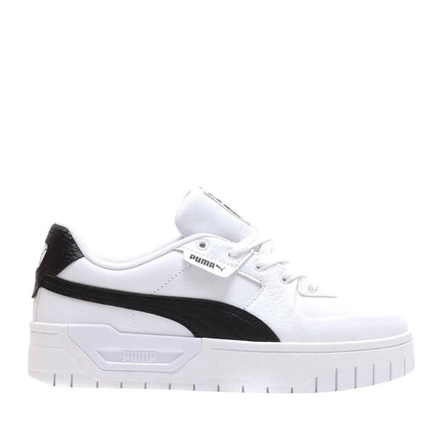 Puma Dames cali dream leren trainers UTPP6923_white large