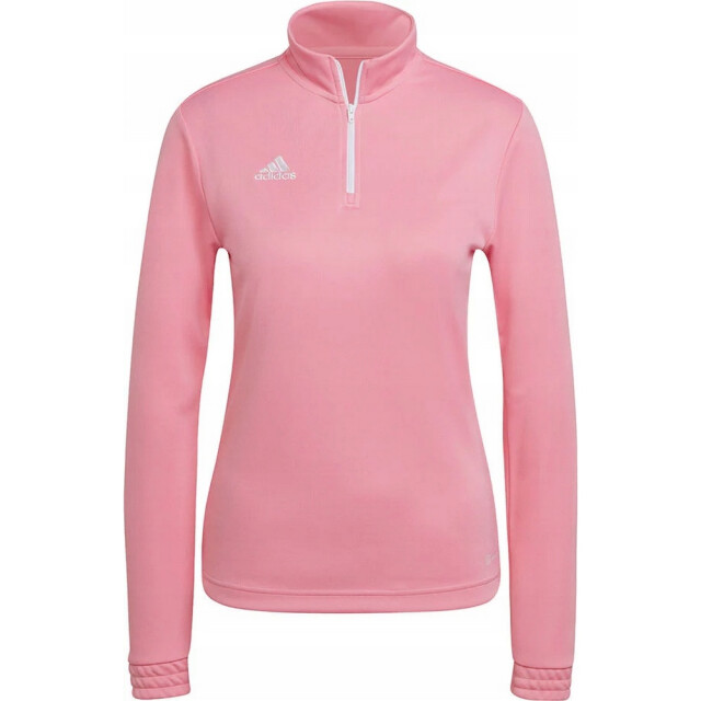 Adidas Dames entrada 22 sweatshirt met kwart ritssluiting UTPP760_pink large