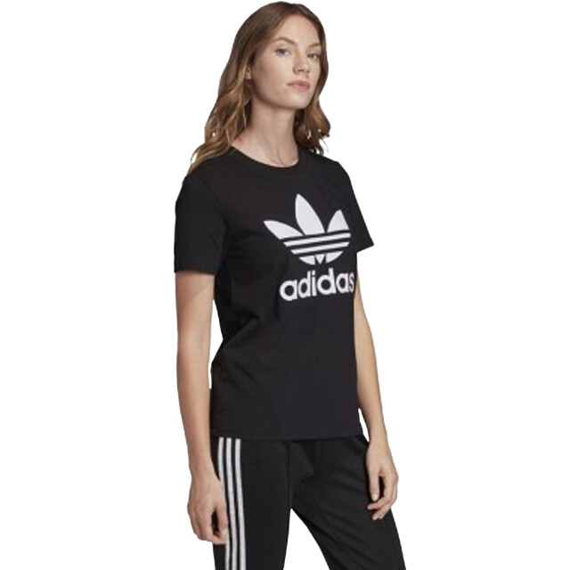 Adidas Dames trefoil t-shirt UTPP693_black large