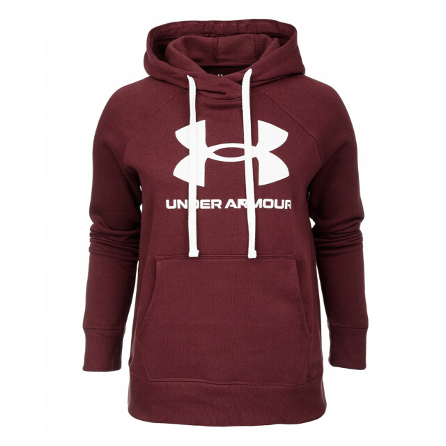 Under Armour Dames rival fleece hoodie UTPP987_red large