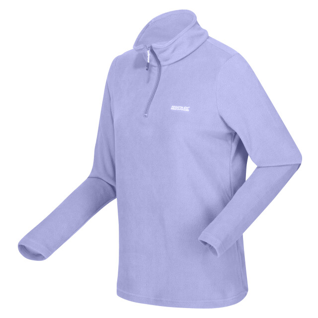 Regatta Geweldige outdoors dames sweetheart 1/4 zip fleece sweater UTRG1248_lilac large